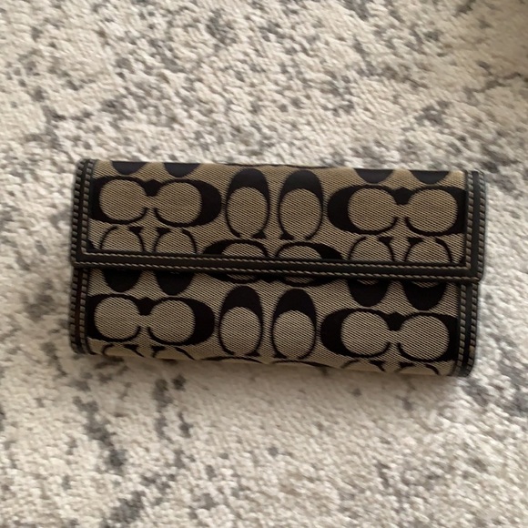 GENUINE Coach bag + matching wallet - Picture 7 of 10